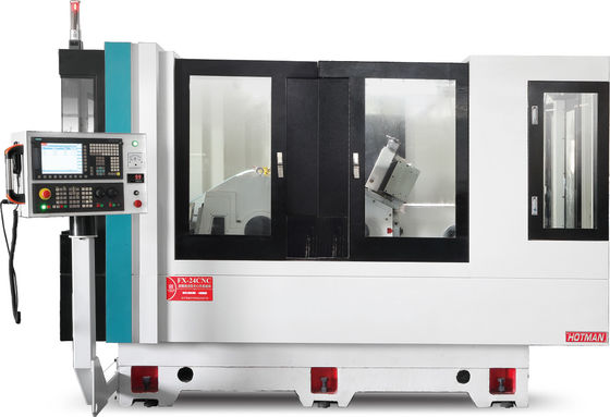 مطحنة عالية الدقة CNC بدون مركز ، قوة طحن قوية للغاية ، طحن الشكل للسبائك الصلبة FX-24CNC